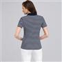 Knit Pullover, swiss navy & white, small
