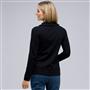 Long Sleeve Ruffle Front Cardigan, , small