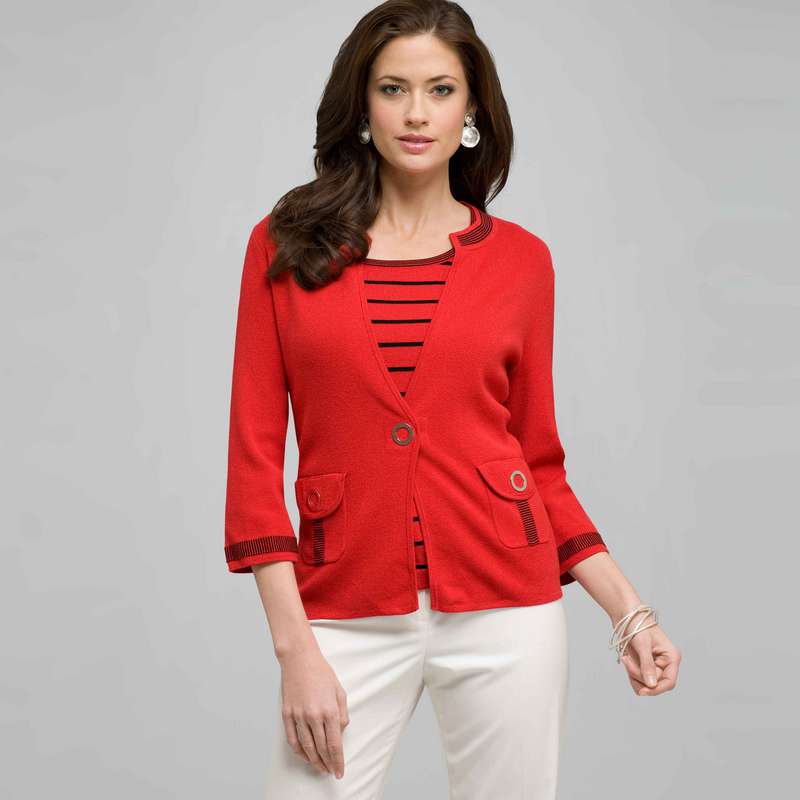 Relaxed Fit Cardigan, , large